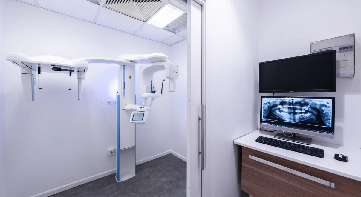 Radiologie panoramique et téléradiographie numérique au cabinet d'orthodontie du Docteur Py
